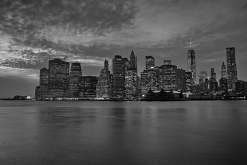 New York Manhattan Hudson River Skyscrappers