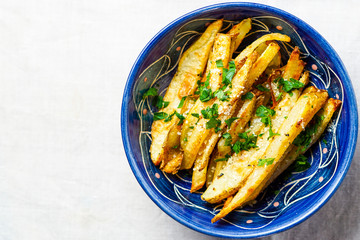 Truffle French fries with Parmesan cheese