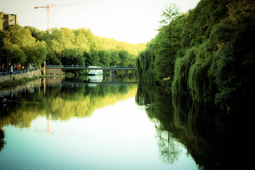 Deutschland Neckar Fluss