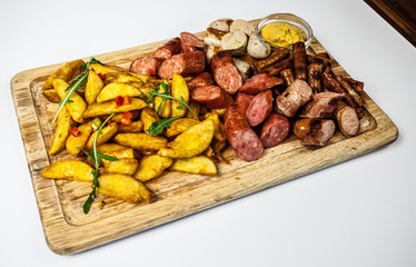 Sausages With Potatoes