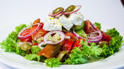 Vegetable Cheese Salad