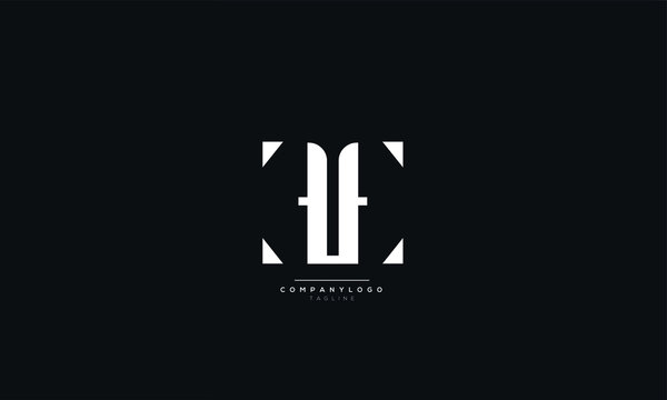 EE Letter Logo Alphabet Design Icon Vector Symbol