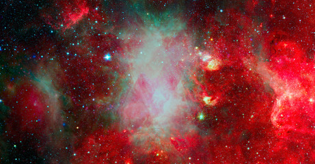 Dark outer space. Elements of this image furnished by NASA