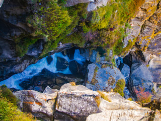 Fototapeta premium Waterfall in the mountains