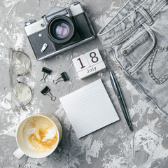 July 18 on the wooden calendar.The eighteenth day of the summer month, a calendar for the...