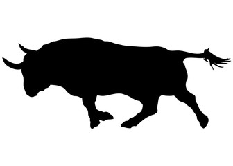 闘牛シルエット