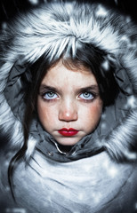 Ni&ntilde;a esquimal