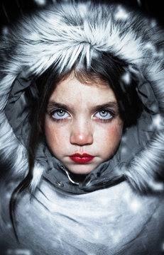 Ni&ntilde;a esquimal