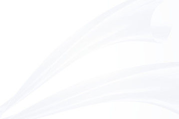 Abstract backgroung of white cloth with soft waves.