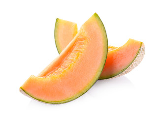 melon isolated on a white background