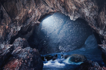 cave in the cave