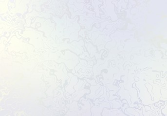 Subtle hologram formless pattern on pastel background. Delicate abstract texture.