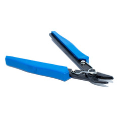 Fototapeta premium Blue and black wire cutter, nipper 