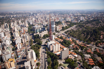 cidade de São Paulo; Av. Doutor Arnaldo; Rebouças e Consolação
