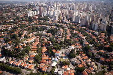Diferenãa de padrão de ocupação; Pacaembu e Perdizes