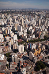 Região densamente ocupada; Santa Cecília