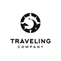 Travel Logo Template Design Vector