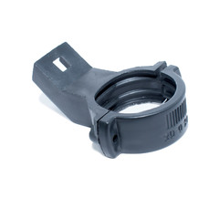 Obraz premium Black ku band Lnb mount clamp for dish antenna