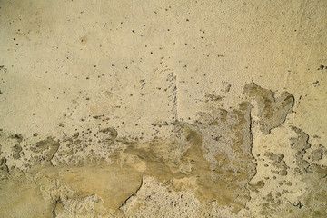 Rough concrete surface