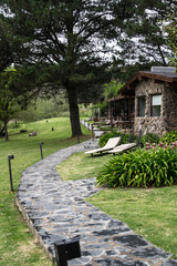 Fototapeta premium A LONG WAY TO RELAX
