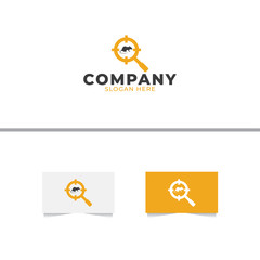 Find Pest Logo Design Vector Template