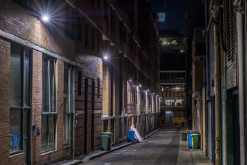 old street at night