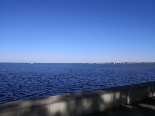 Obraz premium pier on the lake