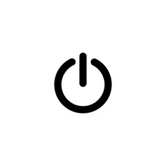 power button icon, vector icon