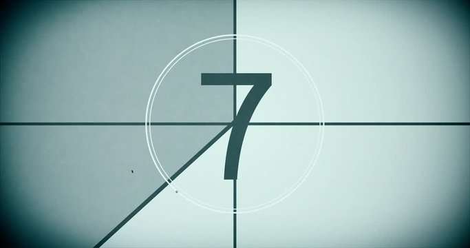 Old Movie Countdown Leader