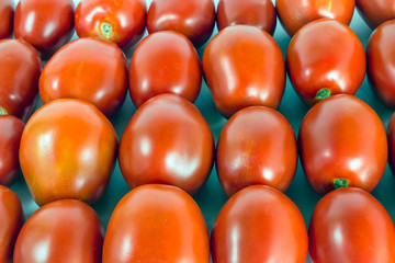 Set of a red tomato for background