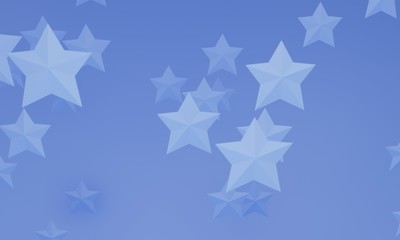 
星背景3DCGイラスト画像