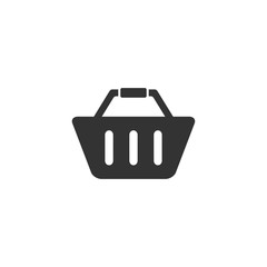 Shopping Basket Icon Vector, Retail Icon