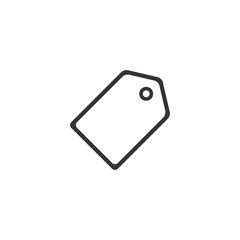 Label Tag Icon,Price Tag Icon, Vector in Glyph style