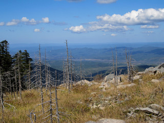 Obraz premium A view from the top of Pidan Mountain, Primorsky Kray, Russia