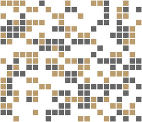 Color mosaic. Colorful background. Abstract seamless pattern. Vector illustration.