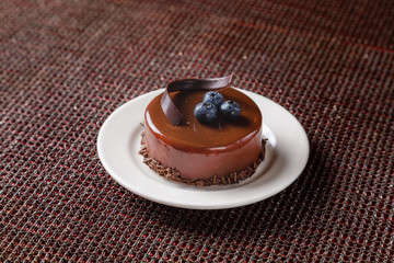 Dessert, cake, piece of cake on the table, sweet food for the holiday
