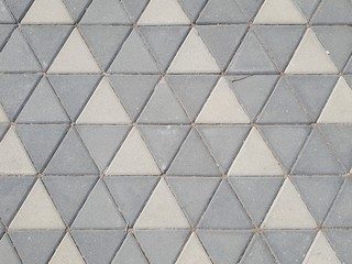 Triangle shape texture seamless Paver stone regular blocks
