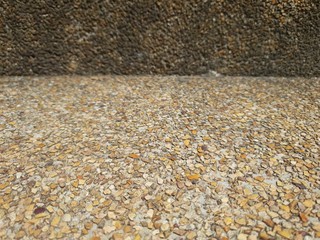 pebbles concrete sand floor steps background texture