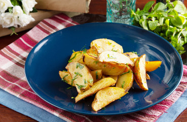French fries, fried potatoes, snack on the table, fast food
