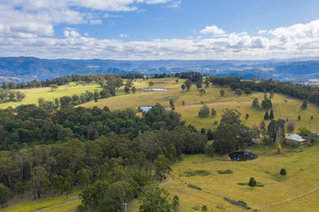 Megalong Valley in The Blue Mountains in Australia