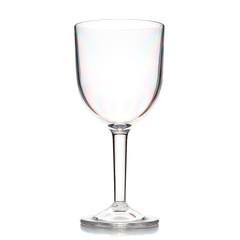 Realistic wine glass.