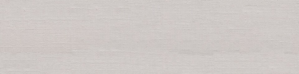Linen canvas background in white color for your unique design. Seamless panoramic texture.