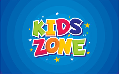 Creative kids game zone for children