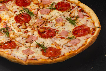 Pizza, jatlian pizza, slice of pizza