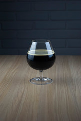 Glass of Beer or Cognac