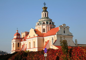Fototapeta na wymiar St.Casimir's church in Vilnius