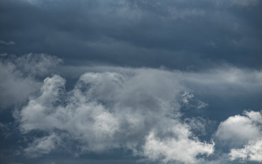 Beautiful clouds with sky background. Nature weather, cloud sky.