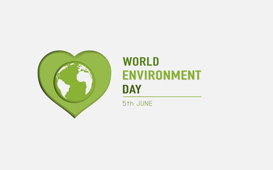 World Environment day, earth day and eco friendly concept, Vector illustration