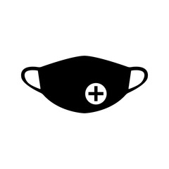 Medical Mask Icon. Mask icon.