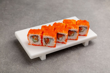 Sushi rolls, Japanese traditional cuisine